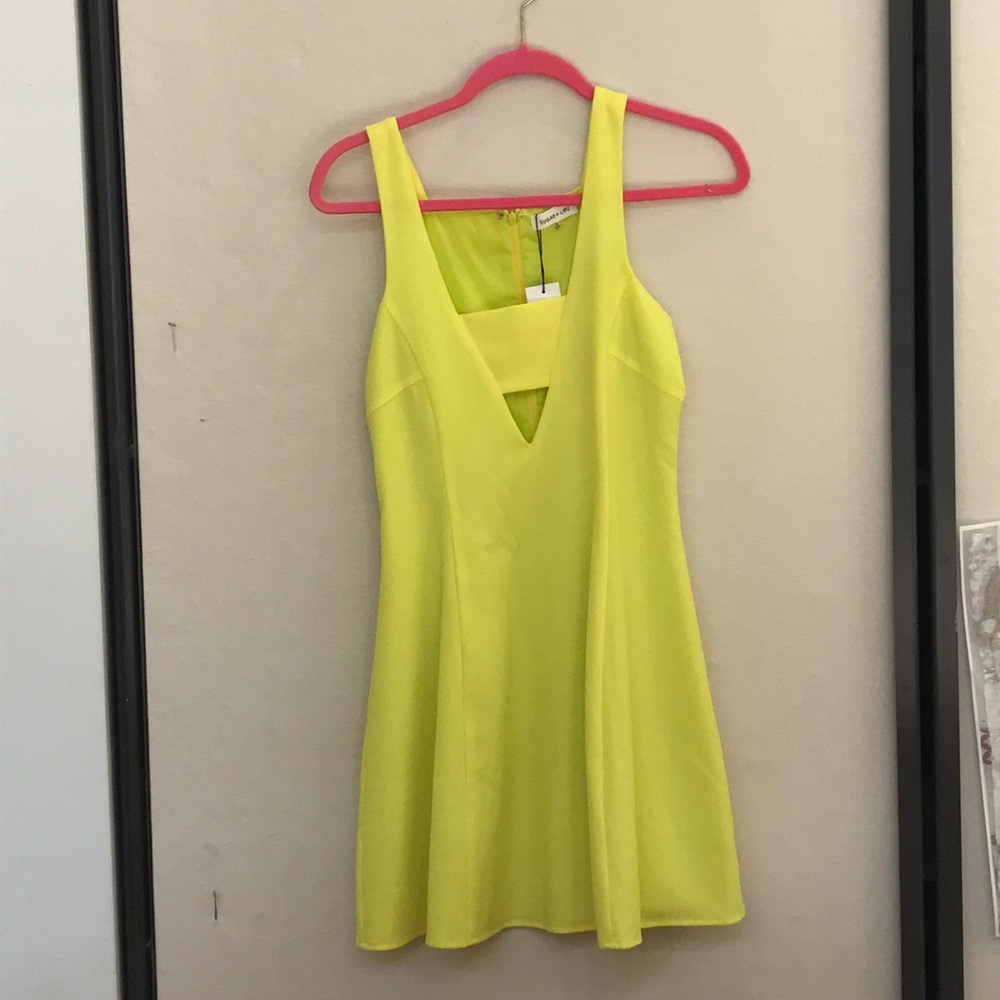 Yellow summer dress